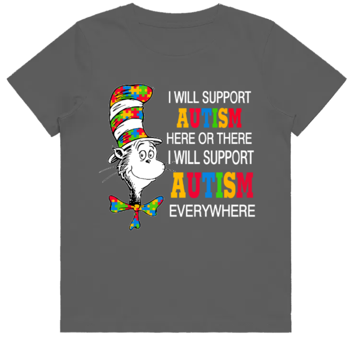 Adult unisex shirts #82 Cat in the hat