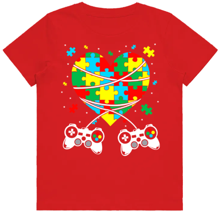 Adult unisex shirts #77 Autism Gaming