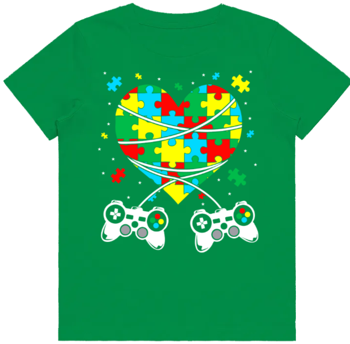 Adult unisex shirts #77 Autism Gaming