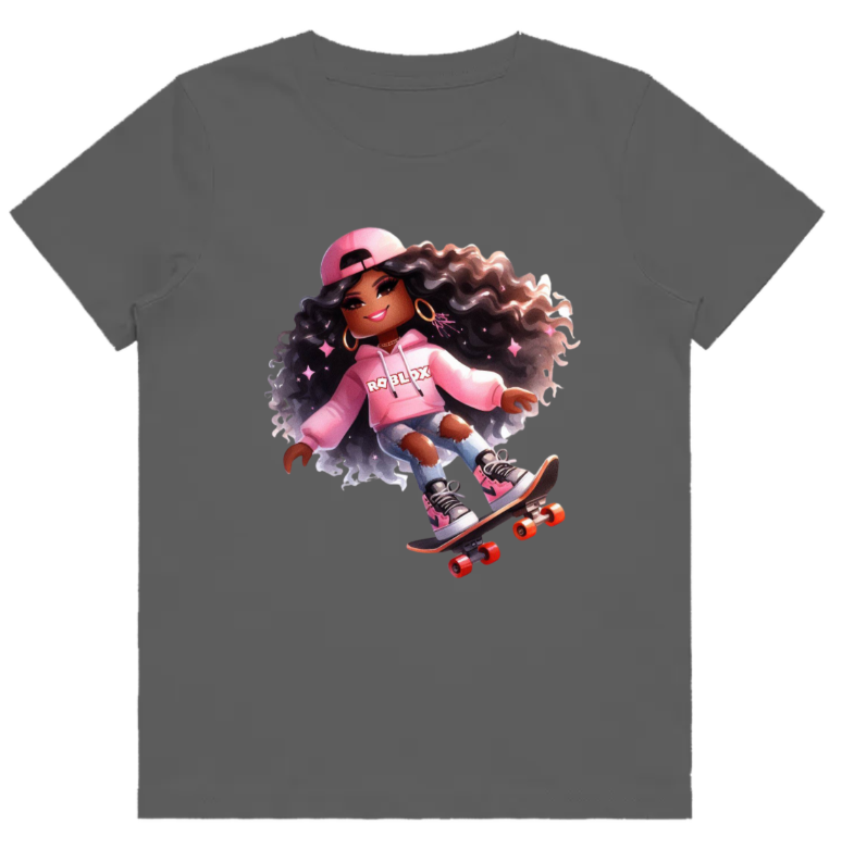 #107 Roblox Girl 2 Kids Design Tshirts