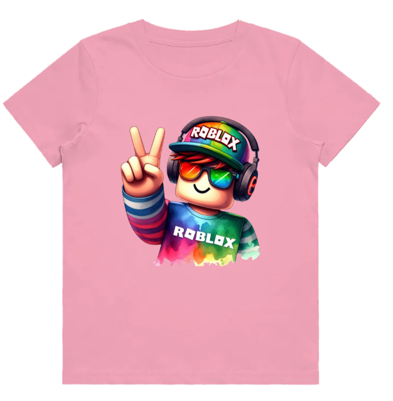 #109 Roblox Boy 2 Kids Design Tshirts