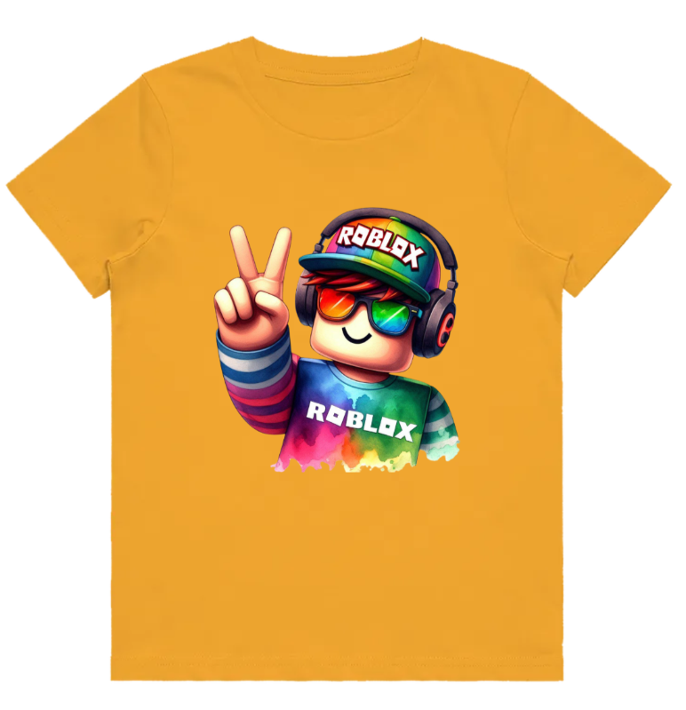 #109 Roblox Boy 2 Kids Design Tshirts