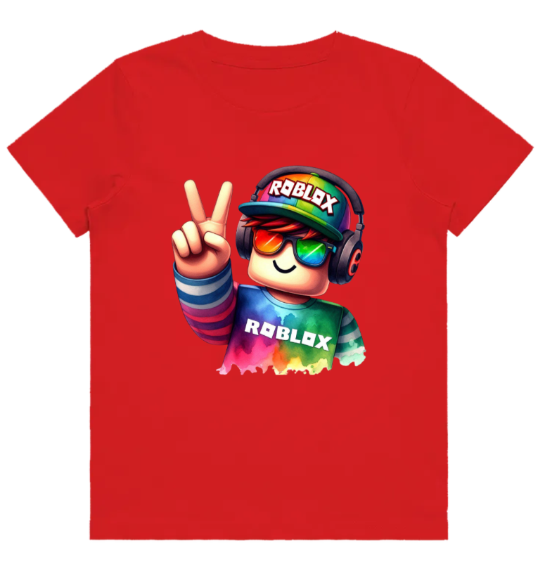 #109 Roblox Boy 2 Kids Design Tshirts