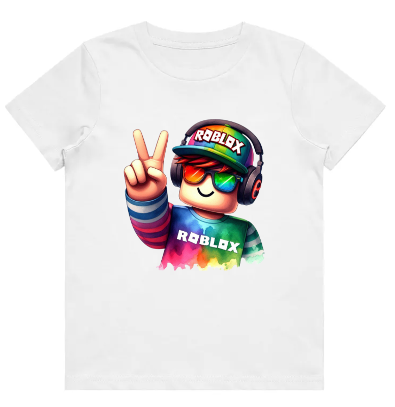 #109 Roblox Boy 2 Kids Design Tshirts