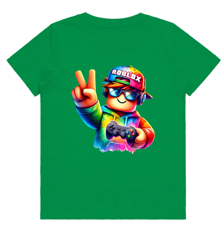 #110 Roblox Boy 3 Kids Design Tshirts