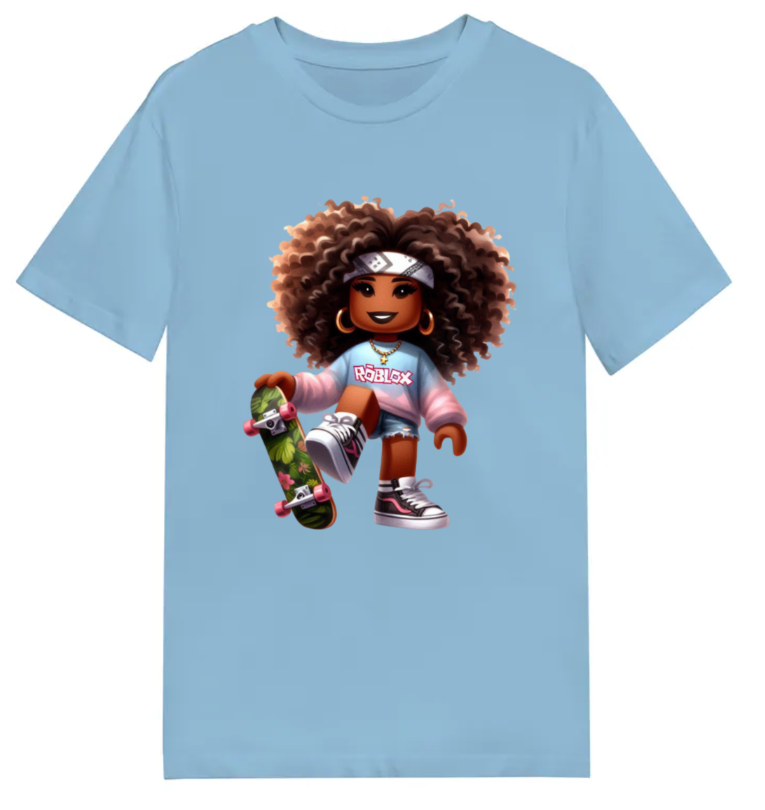 Adult unisex Tshirt - #106 Roblox girl