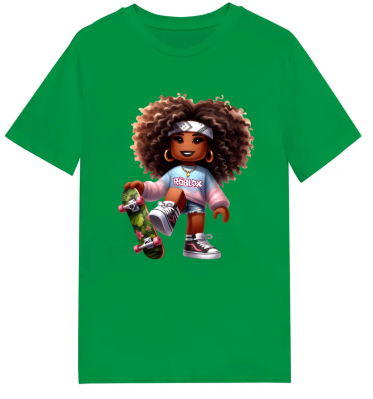 Adult unisex Tshirt - #106 Roblox girl