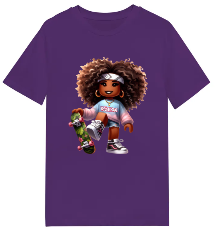 Adult unisex Tshirt - #106 Roblox girl