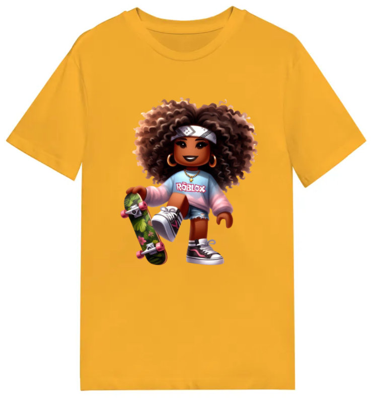 Adult unisex Tshirt - #106 Roblox girl