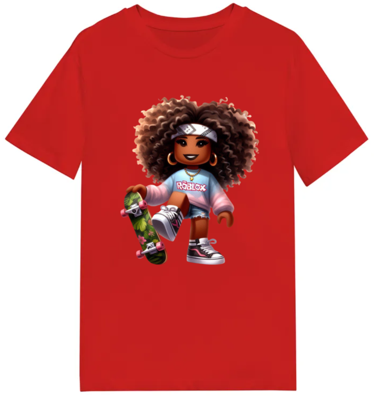 Adult unisex Tshirt - #106 Roblox girl