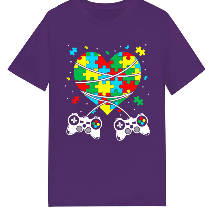 Adult unisex shirts #77 Autism Gaming