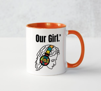 Autism Mom - White 30z Ceramic Printed mugs