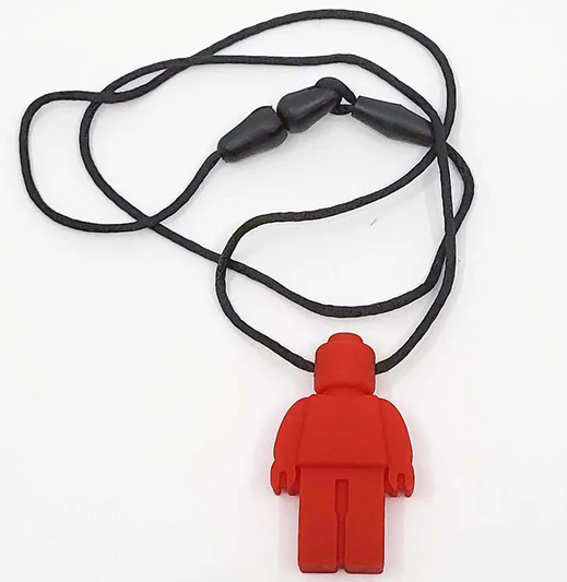 Chew Sensory Necklace - LEGO Man