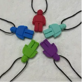 Chew Sensory Necklace - LEGO Man