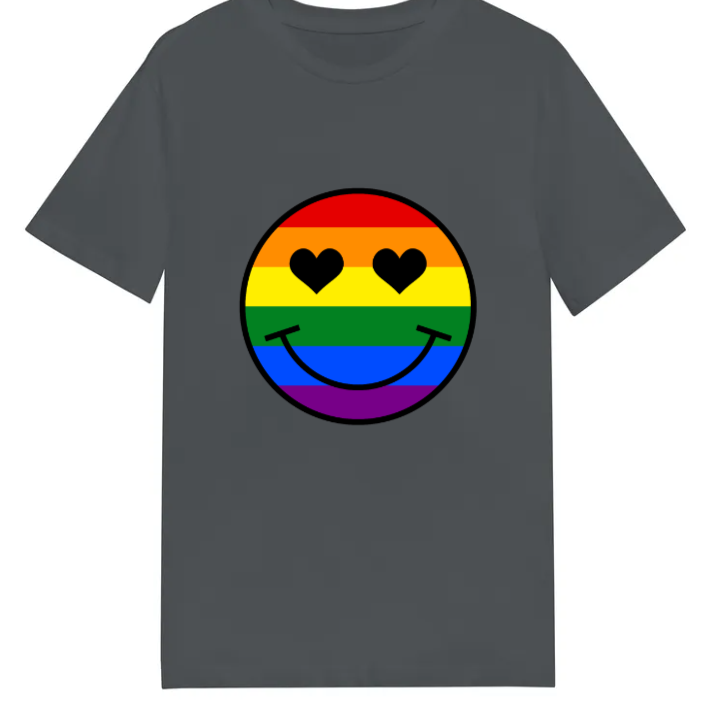Adult unisex shirt #103 Rainbow Face