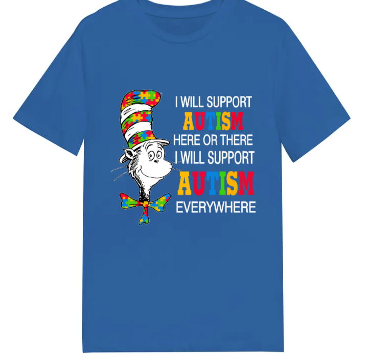 Adult unisex shirts #82 Cat in the hat