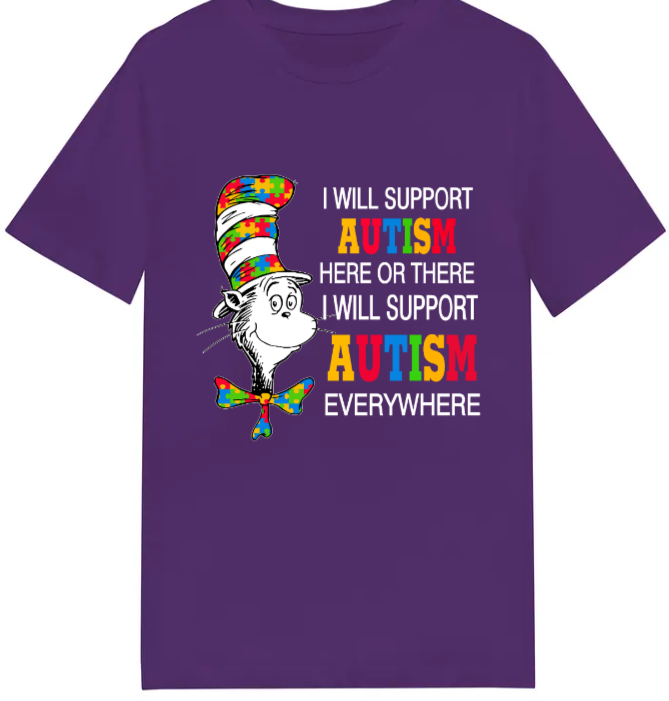 Adult unisex shirts #82 Cat in the hat