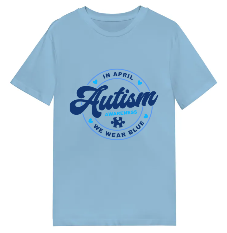 Adult unisex shirt #104/5 Autism Awareness Month SPECIAL!