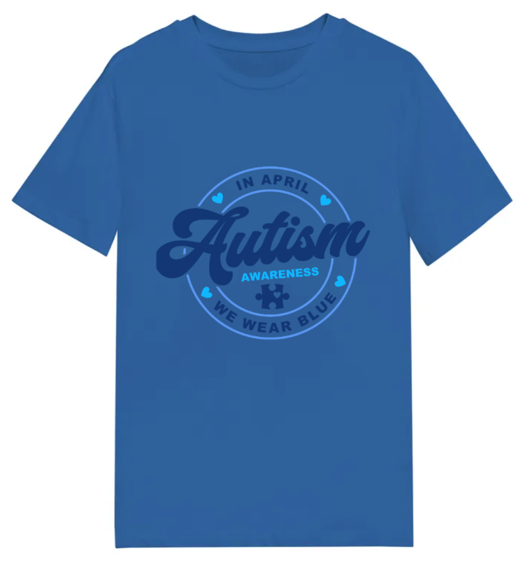 Adult unisex shirt #104/5 Autism Awareness Month SPECIAL!
