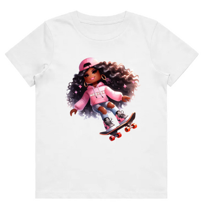 #107 Roblox Girl 2 Kids Design Tshirts