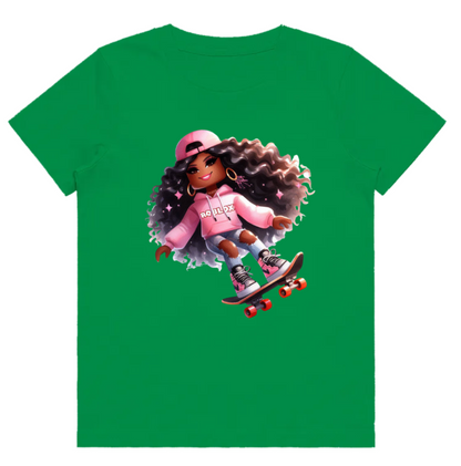 #107 Roblox Girl 2 Kids Design Tshirts
