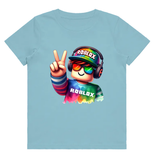 #109 Roblox Boy 2 Kids Design Tshirts