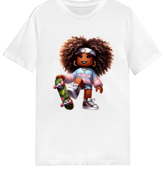 Adult unisex Tshirt - #106 Roblox girl