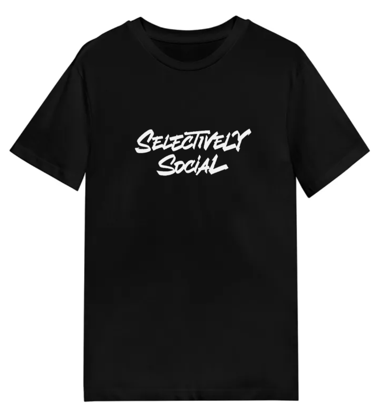 Selectively Social - T-Shirt