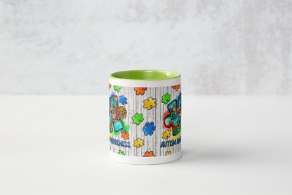Be Kind Autism mug design