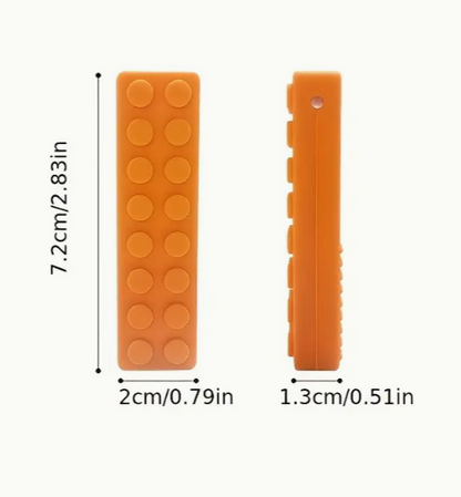 Chew Sensory Necklace - LARGE LEGO BLOCK