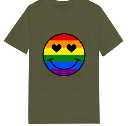 Adult unisex shirt #103 Rainbow Face